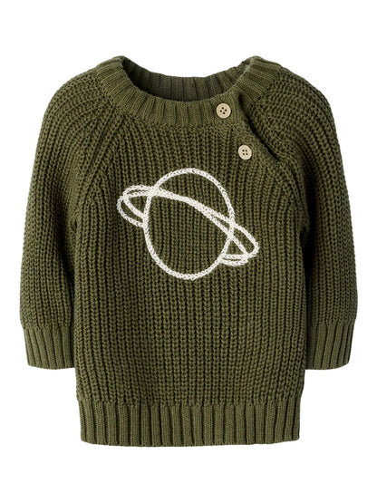 Strickpullover Emlen "Winter Moss"