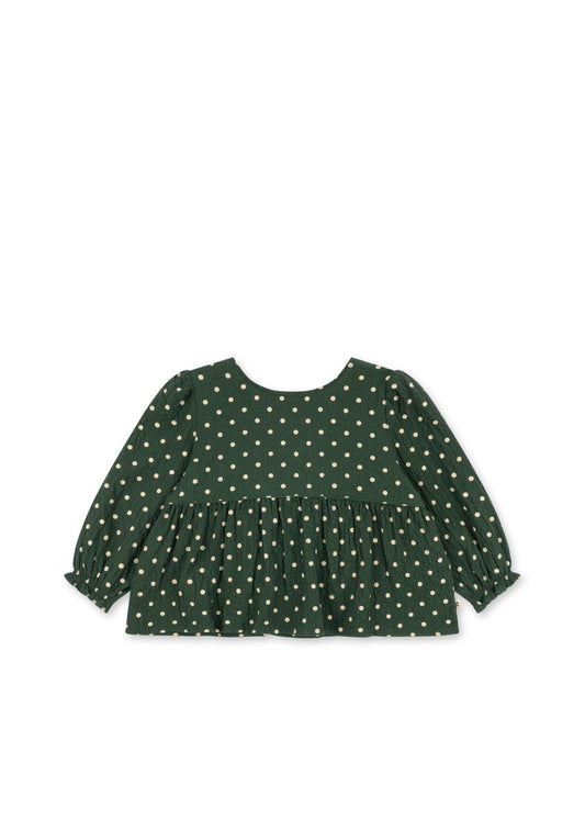 Bluse Elin Bow "Dot Marseille"