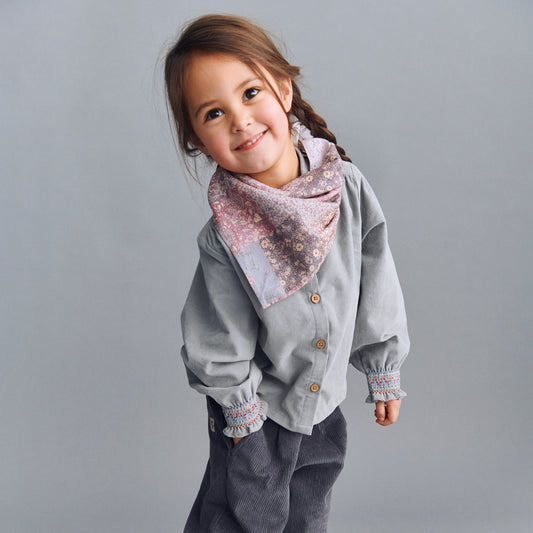 Shirt Millie "slightly blue"