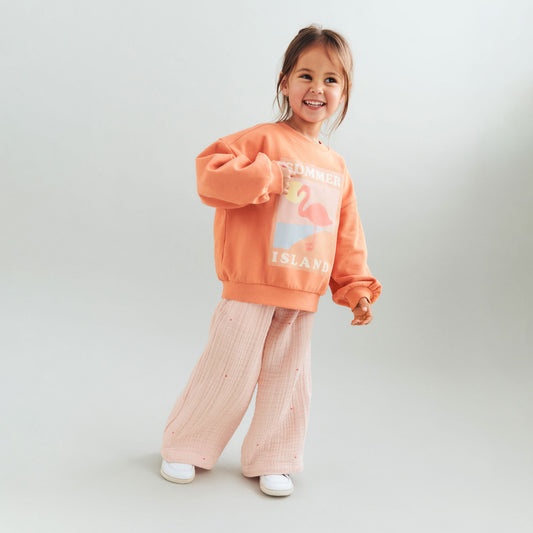 Sweatshirt Eliza "Sunkissed Orange"