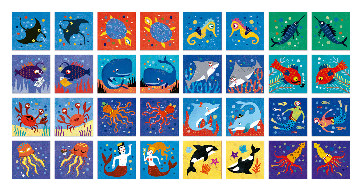 Memory "Ocean Animals"