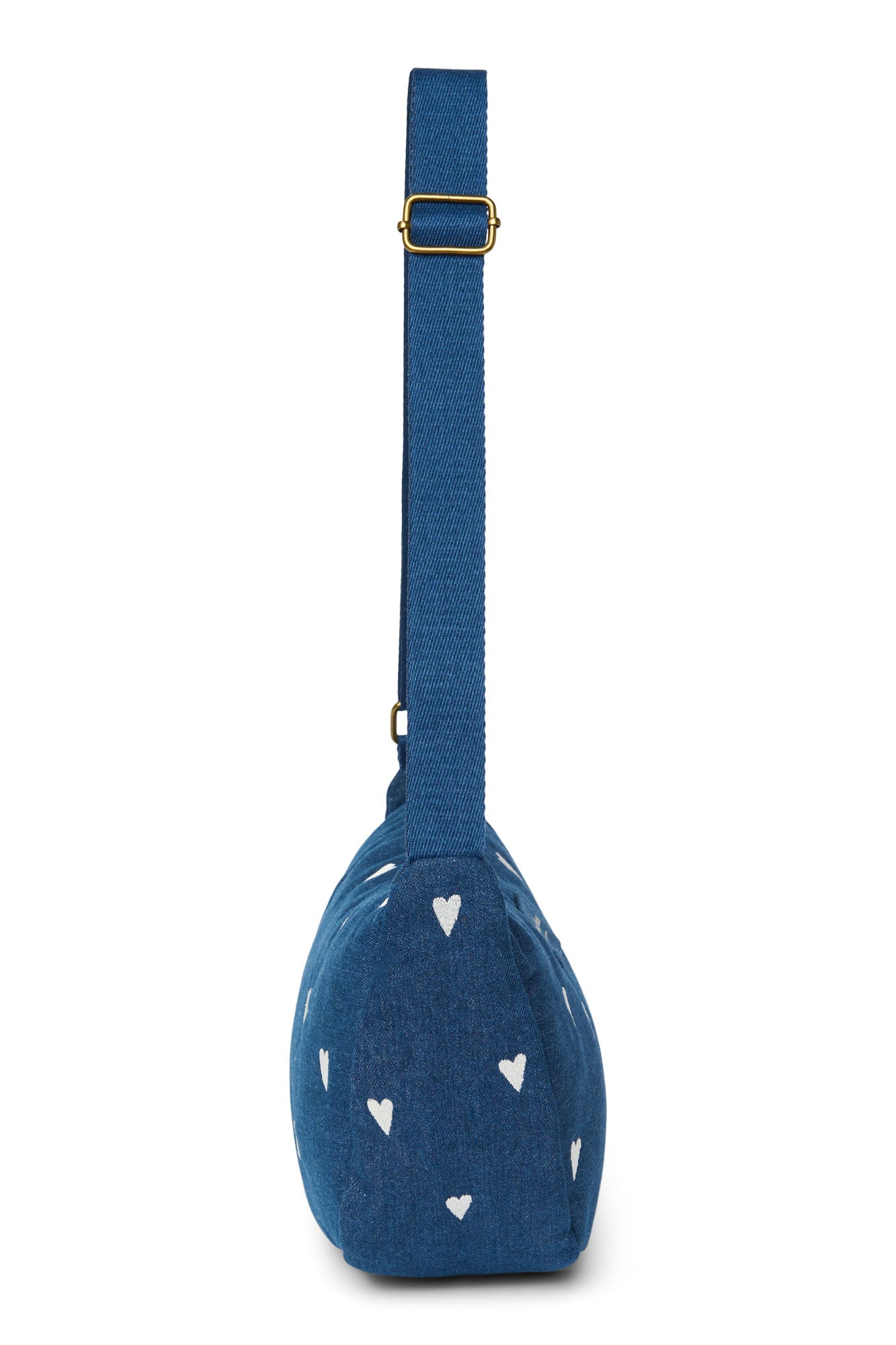 Fanny Pack "Dark Blue Hearts Denim"