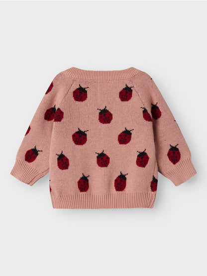 Strickjacke Lulio "Misty Rose"