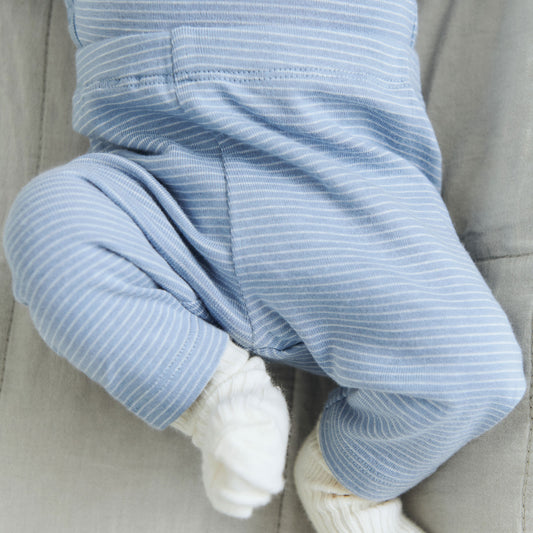 Jersey Pant Silas "Faded Blue Stripe"