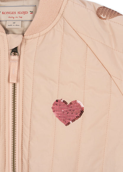 Juno Sequin Bomber Jacke