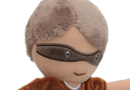 Kuschelpuppe Superheld