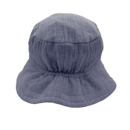 Musselin Sonnenhut mit UV-Schutz 50