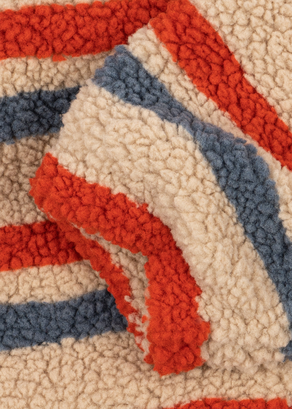 Teddyjacke Jody "Tangerine Stripe"