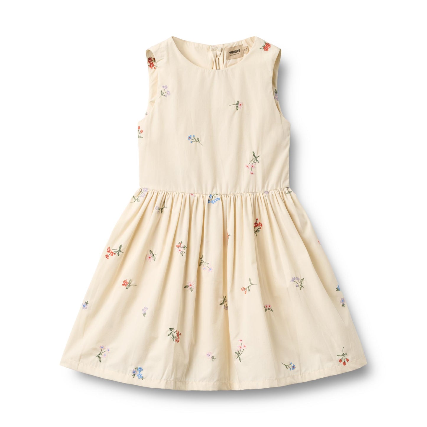 Kleid Thelma "Ivory Embroidery Flowers"