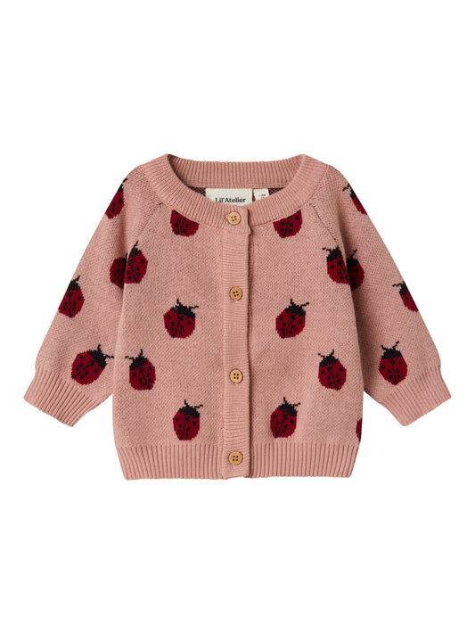 Strickjacke Lulio "Misty Rose"