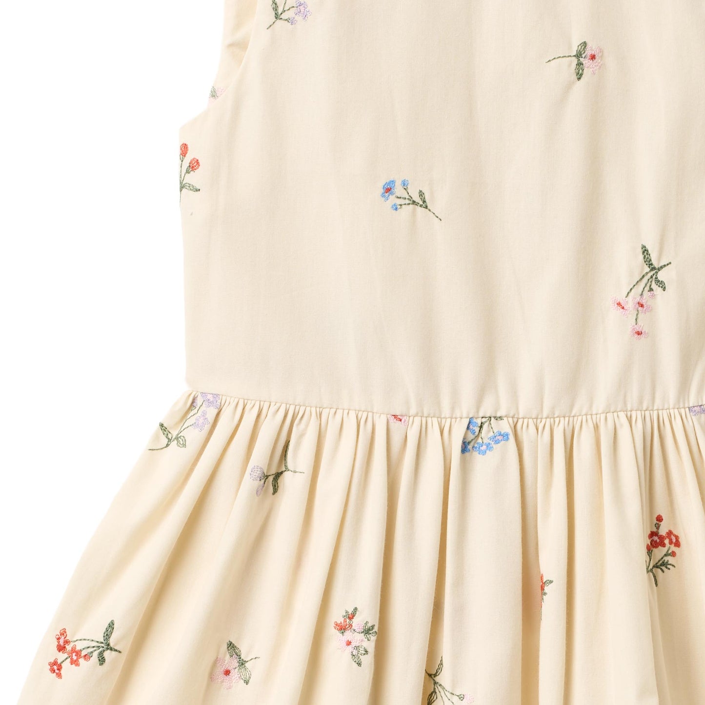 Kleid Thelma "Ivory Embroidery Flowers"