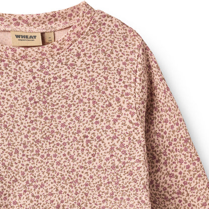 Jersey Kleid Sessa "dime rose small flowers"