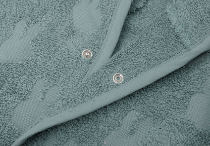 Bademantel 3-4 Jahre Miffy "Jacquard Sea Green"