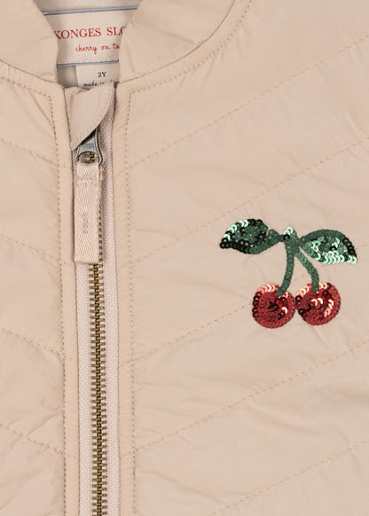 Juna Sequin Bomber Jacke "Smoke Gray"