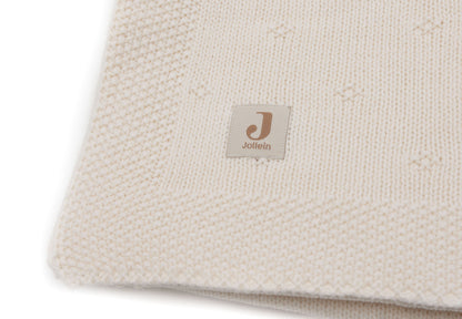 Decke Cosy Knit "Ivory"