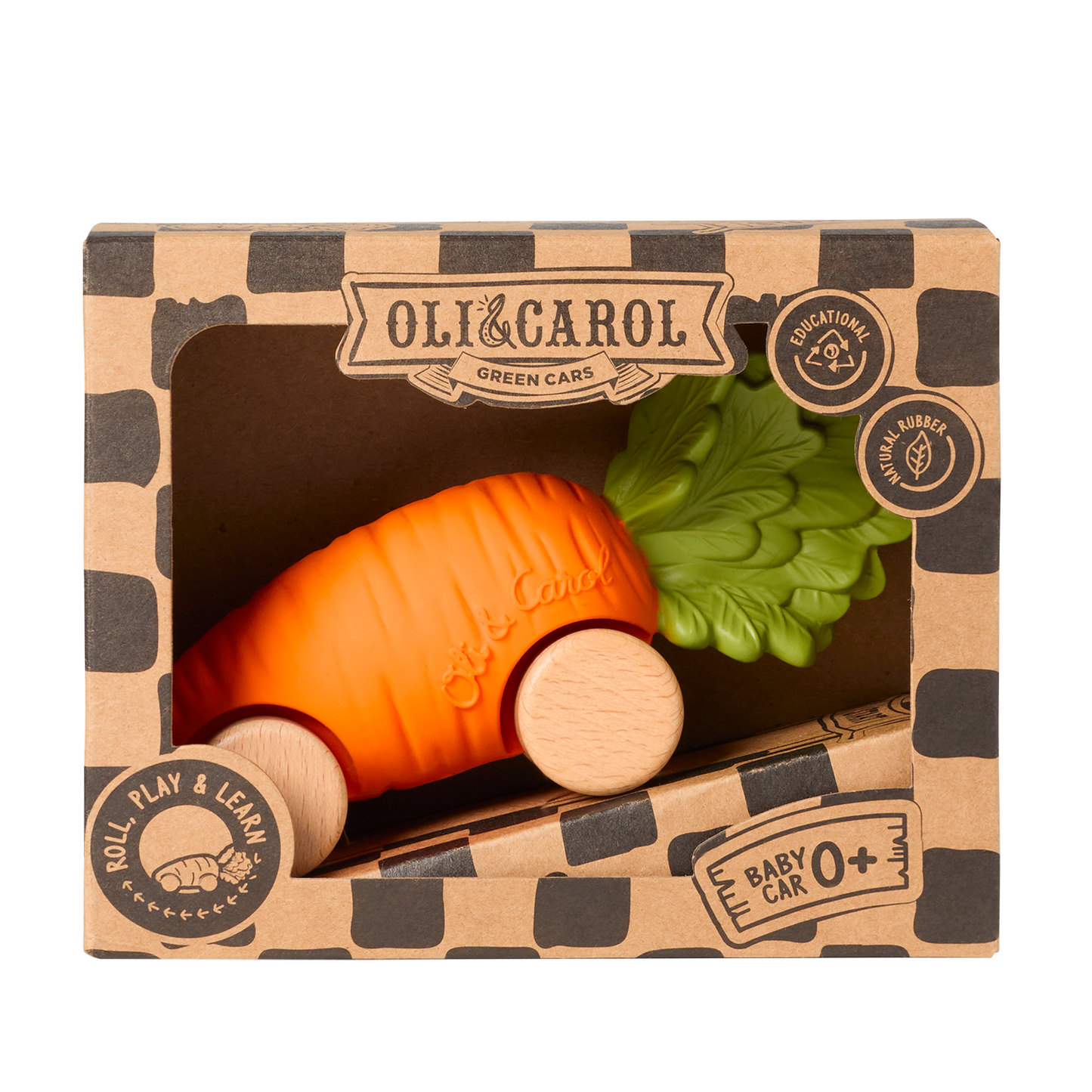 Green Car "Carrot"