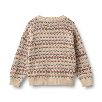 Pullover Jaquard Harlow "offwhite"