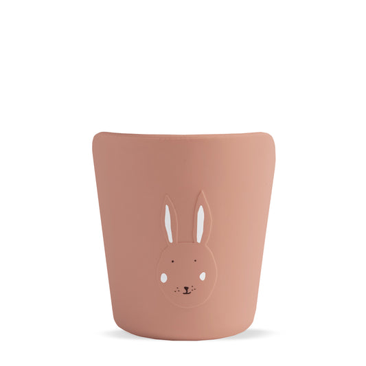 Silikonbecher 2er-Set "Mrs. Rabbit"