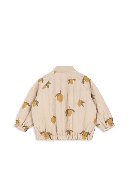 Juno Bomber Jacke "Mon grand Citron"