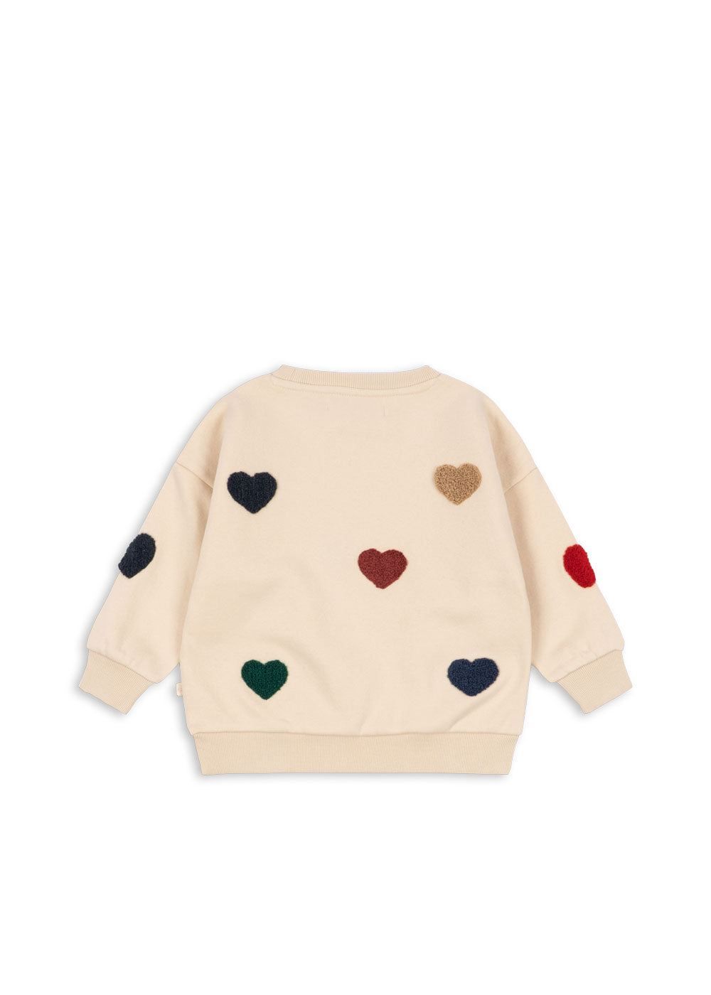 Swearshirt Lou Terry "Bon Coeur Coloré"
