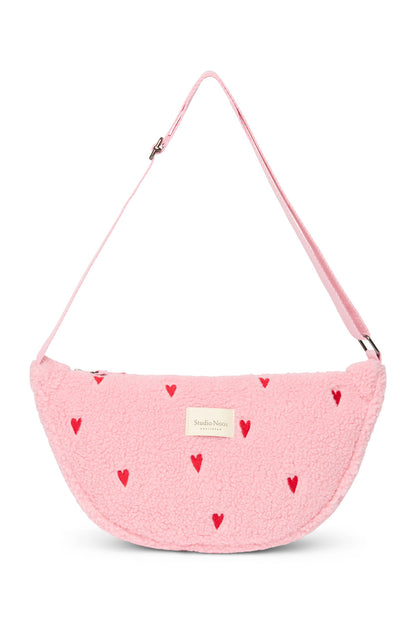 Fanny Pack "Light Pink Teddy Hearts"
