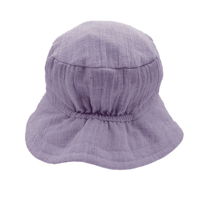 Musselin Sonnenhut mit UV-Schutz 50