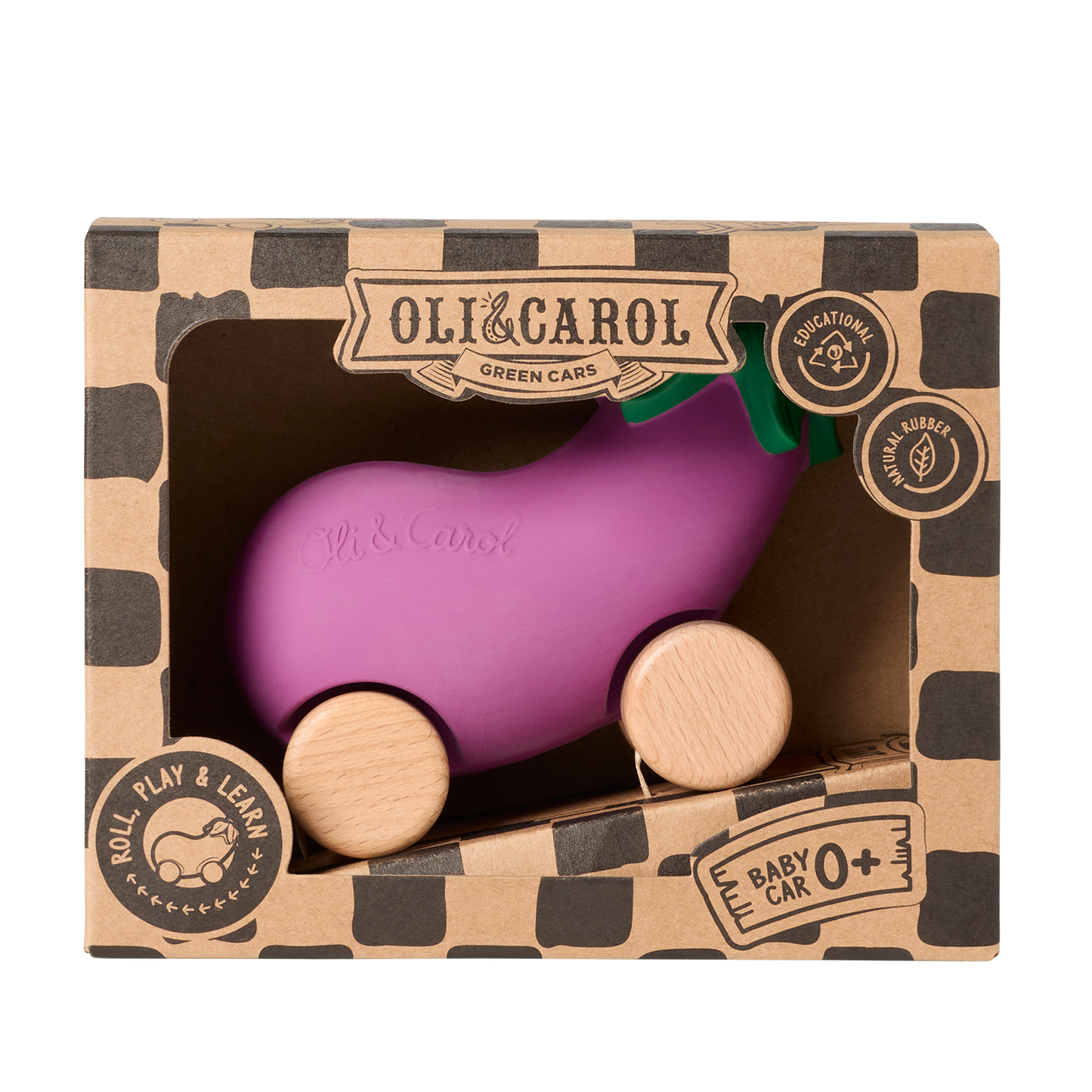Green Car "Eggplant"