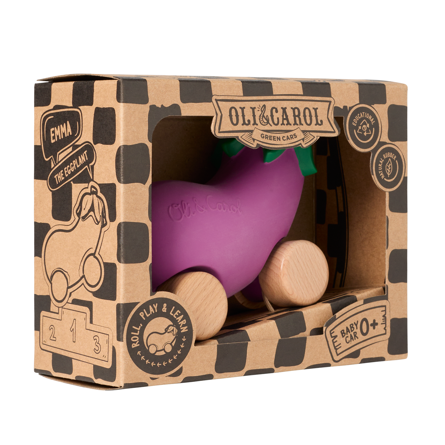 Green Car "Eggplant"