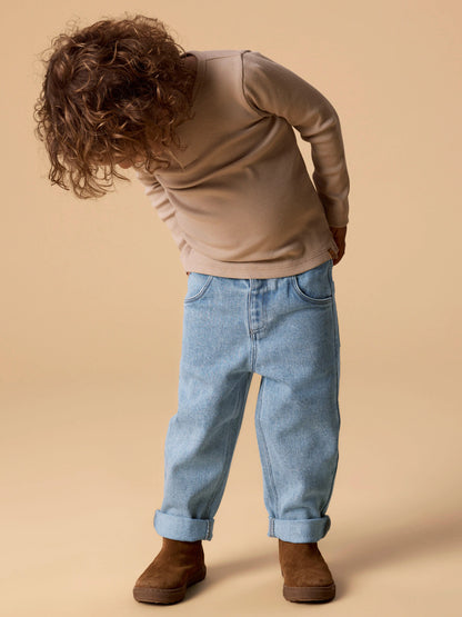 Loose Jeans Darlee "Blue Denim"