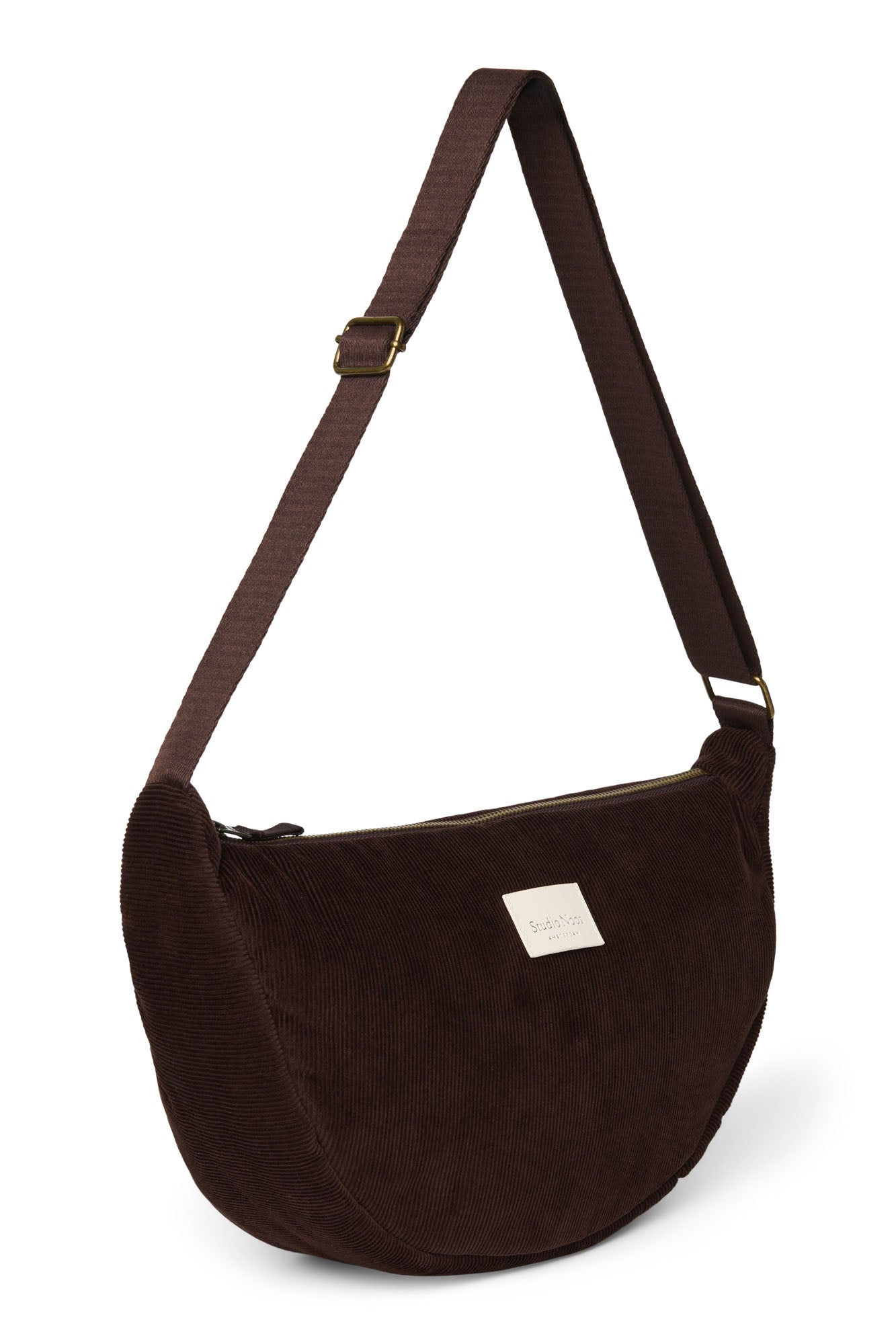 Fannypack "Dark Brown Rib Puffy"