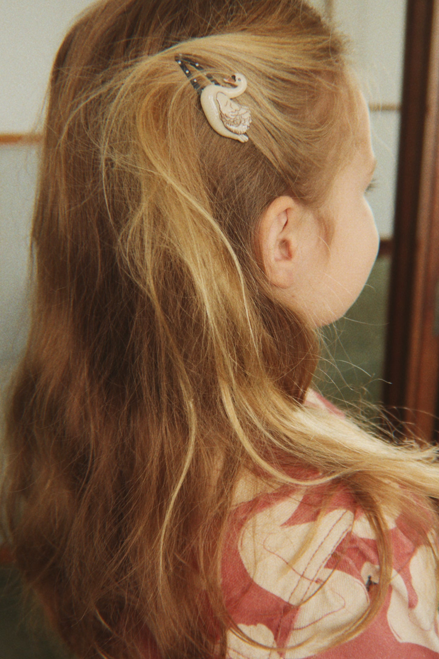 Swan Hairclip Set