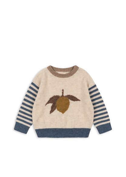 Pullover mit Wolle Billi "Lemon"