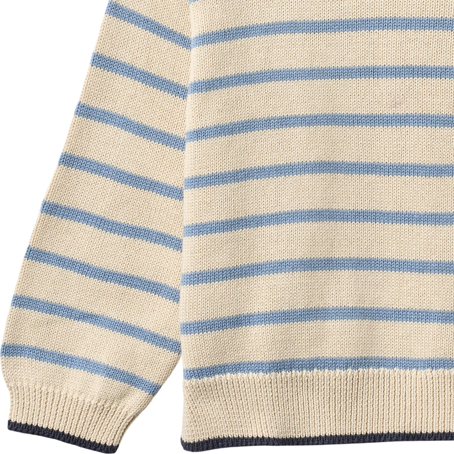 Strickpullover Morgan "Faded Denim Stripe"