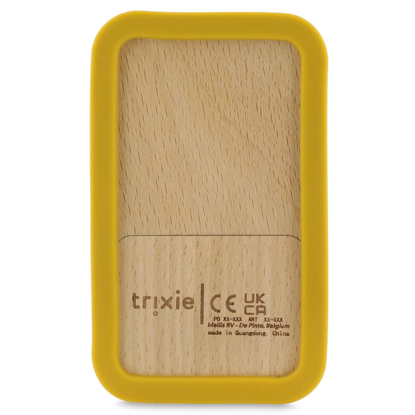 Babytelefon aus Holz und Silikon "Mr. Lion"