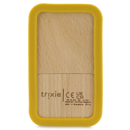 Babytelefon aus Holz und Silikon "Mr. Lion"