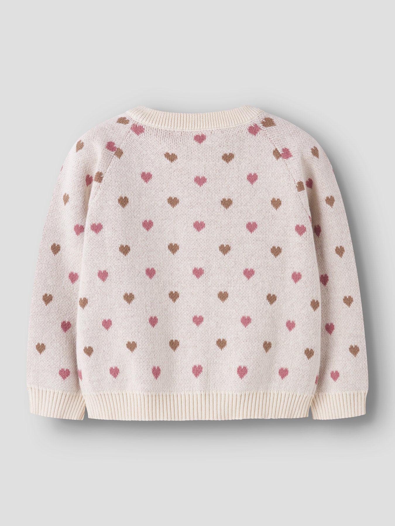 Strickjacke Saran "Sepia Tint/Heart"