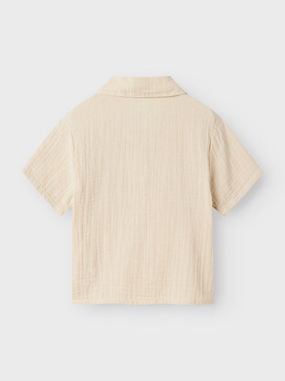 Musselin Shirt "Peyote"