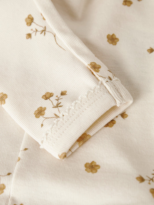 Slim Leggings Layo "Flower Yellow"