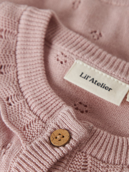 Strickjacke Dorina "Peach Whip"