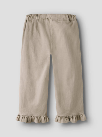 Wide Twill Pant Doreen "Oxford Tan"