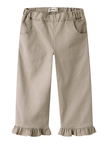 Wide Twill Pant Doreen "Oxford Tan"