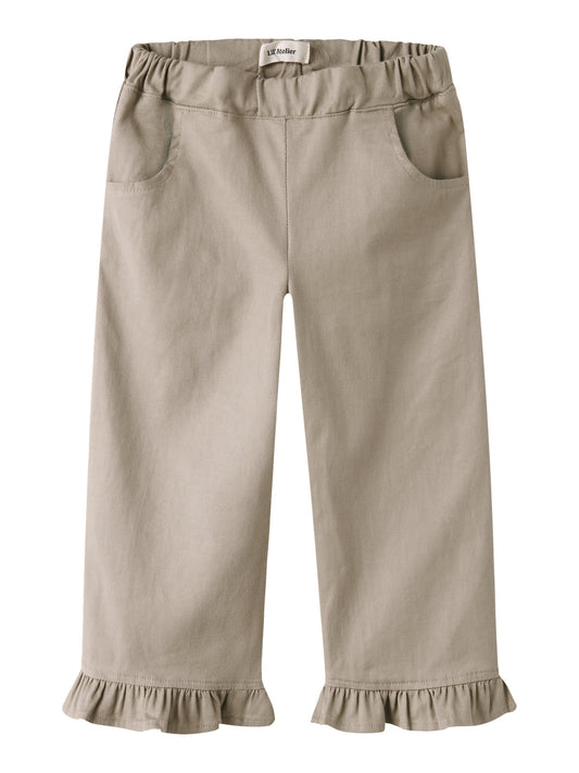 Wide Twill Pant Doreen "Oxford Tan"