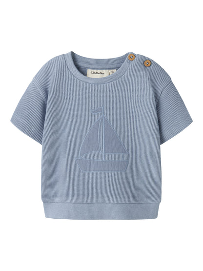 Tshirt Harun "Dusty Blue"