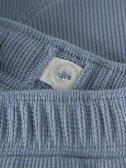 Loose Sweat Shorts Harun "Dusty Blue"