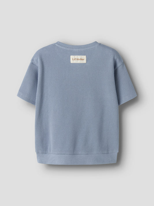 Loose T-Shirt Harun "Dusty Blue"