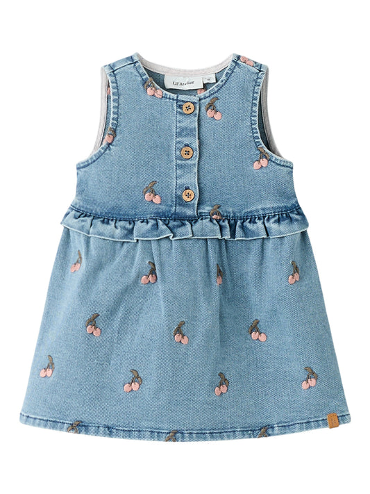 Kleid Denim Deva "Cherry"