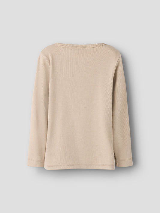 Langarmshirt Lago "Oxford Tan"