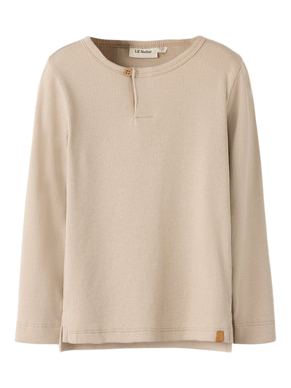 Langarmshirt Lago "Oxford Tan"