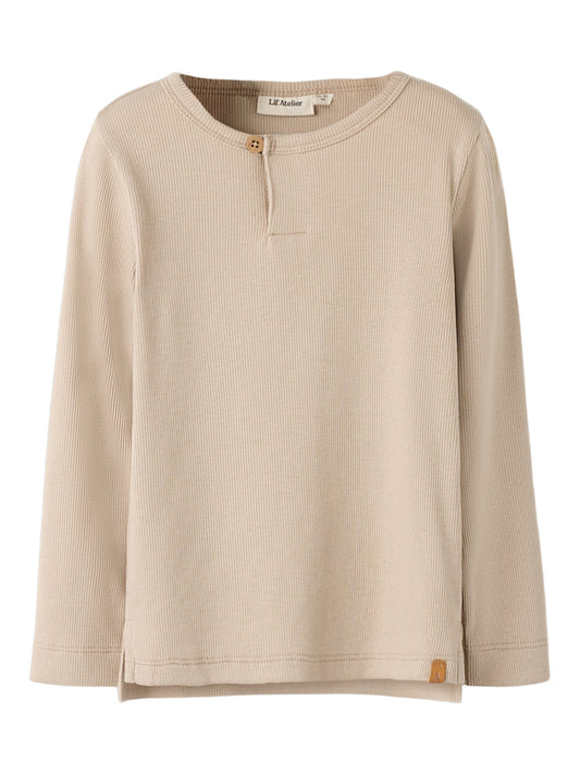 Langarmshirt Lago "Oxford Tan"