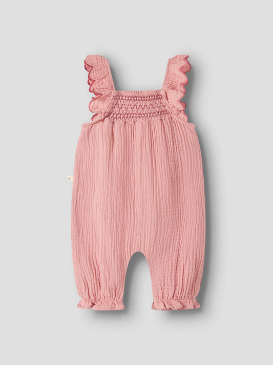 Musselin Overall Hiba "Rose Tan"